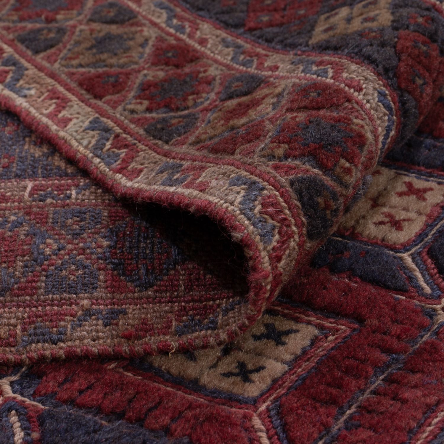 Runner Kelim Rug - Oriental - 186 x 158 cm - dark beige