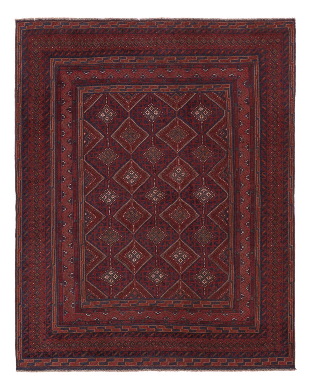 Runner Kelim Rug - Oriental - 187 x 157 cm - dark beige