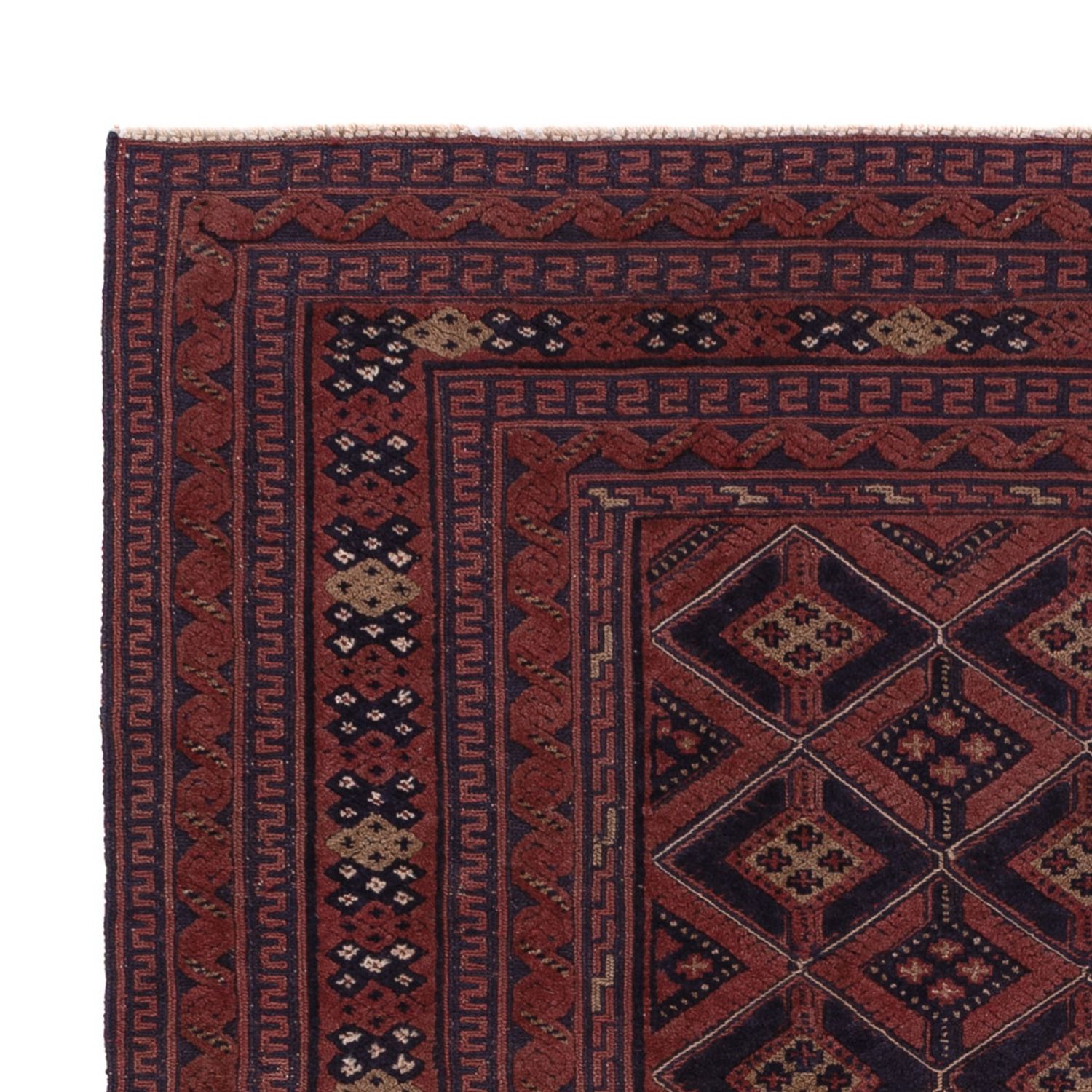 Runner Kelim Rug - Oriental - 189 x 156 cm - dark beige