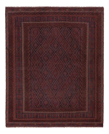 Kelim Rug - Oriental - 202 x 170 cm - dark beige