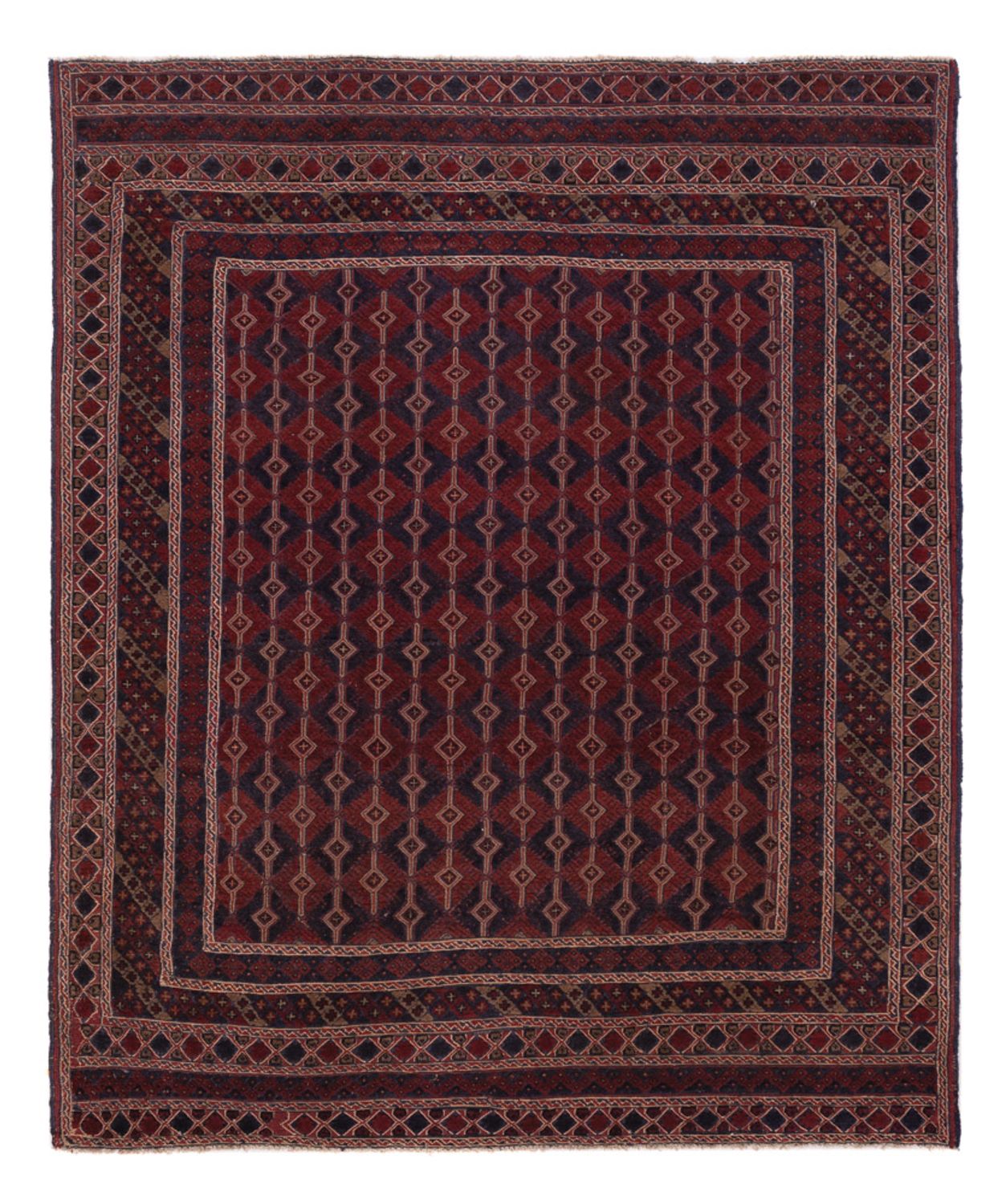 Kelim Rug - Oriental - 190 x 160 cm - dark beige