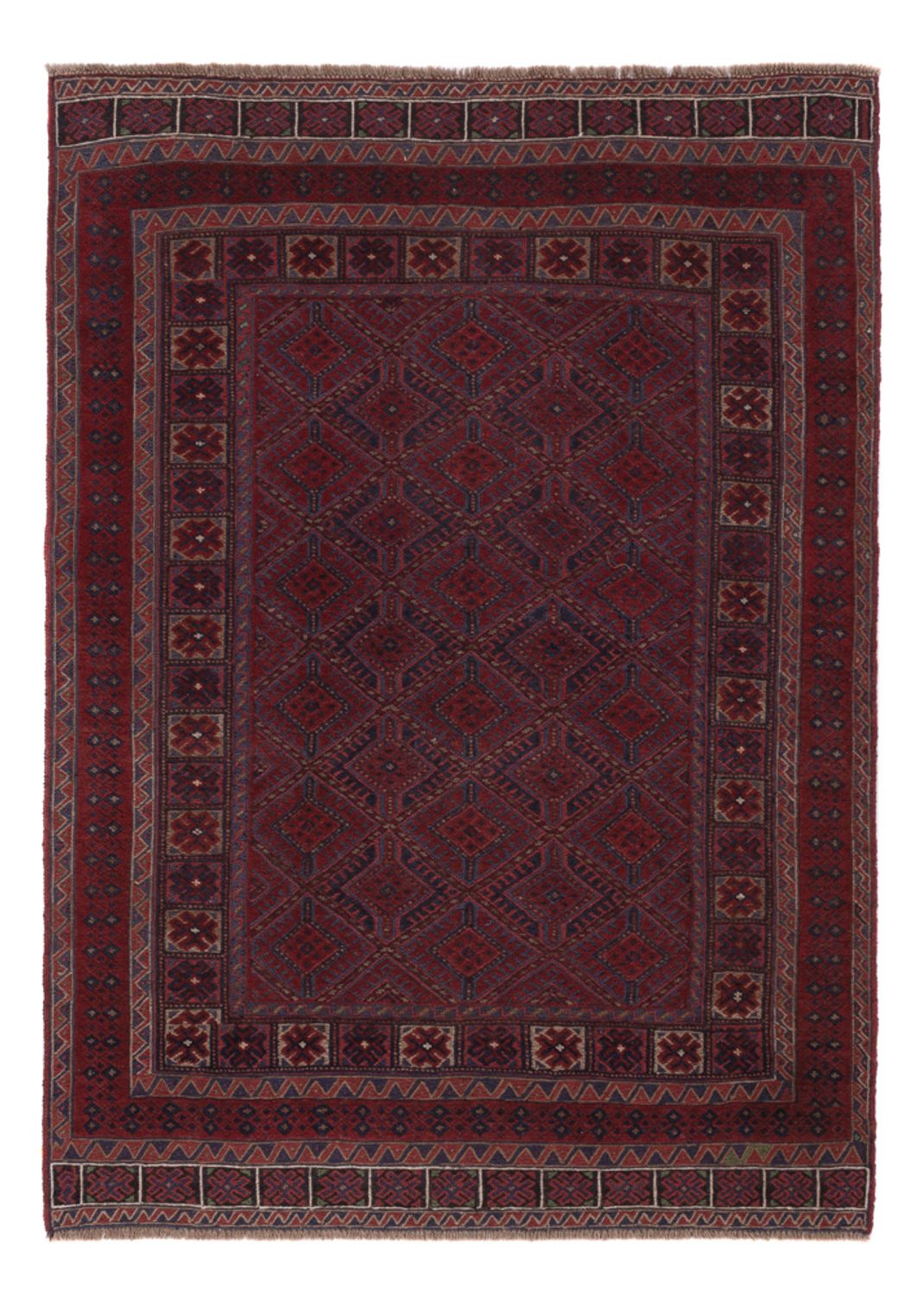 Kelim Rug - Oriental - 190 x 143 cm - dark beige