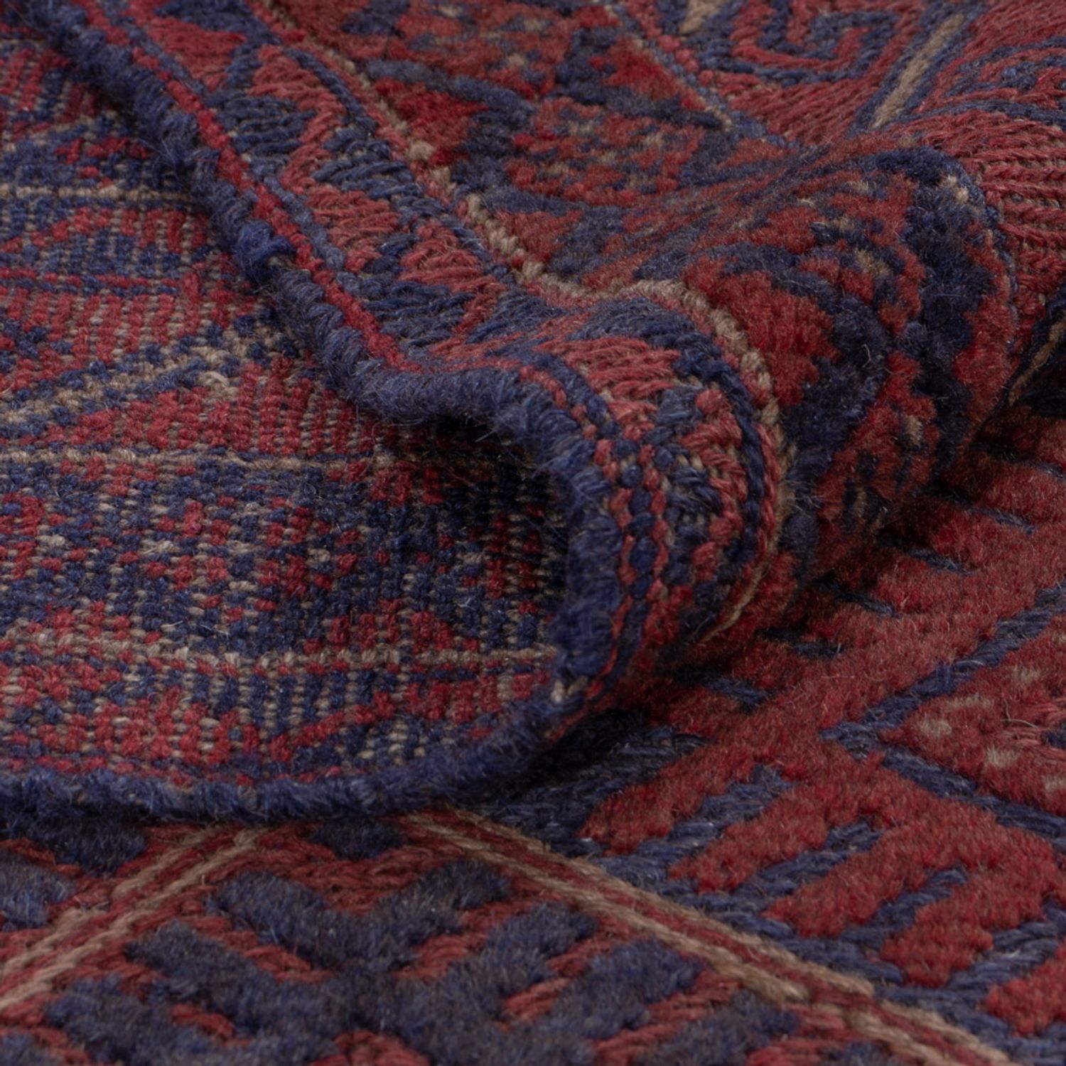 Kelim Rug - Oriental - 188 x 150 cm - dark beige