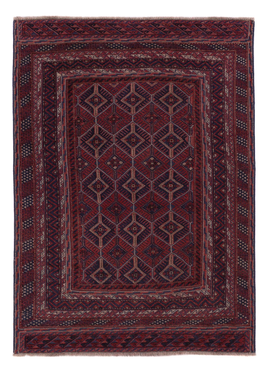 Kelim Rug - Oriental - 194 x 144 cm - dark beige