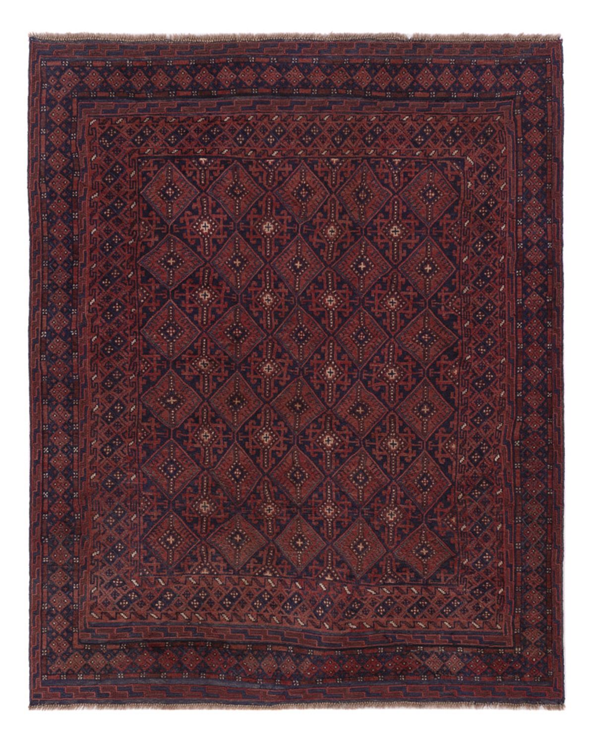 Kelim Rug - Oriental - 189 x 153 cm - dark beige