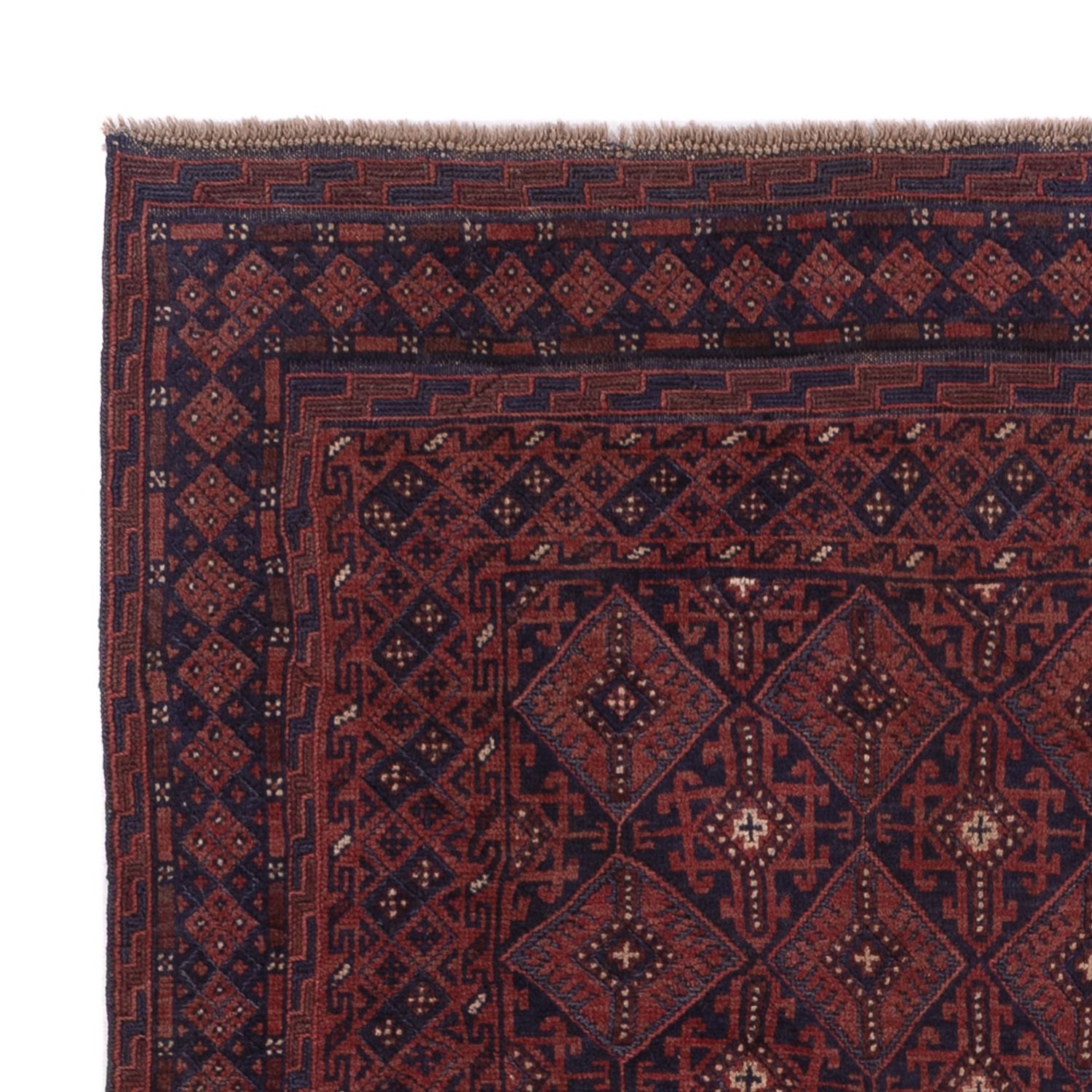 Kelim Rug - Oriental - 189 x 153 cm - dark beige