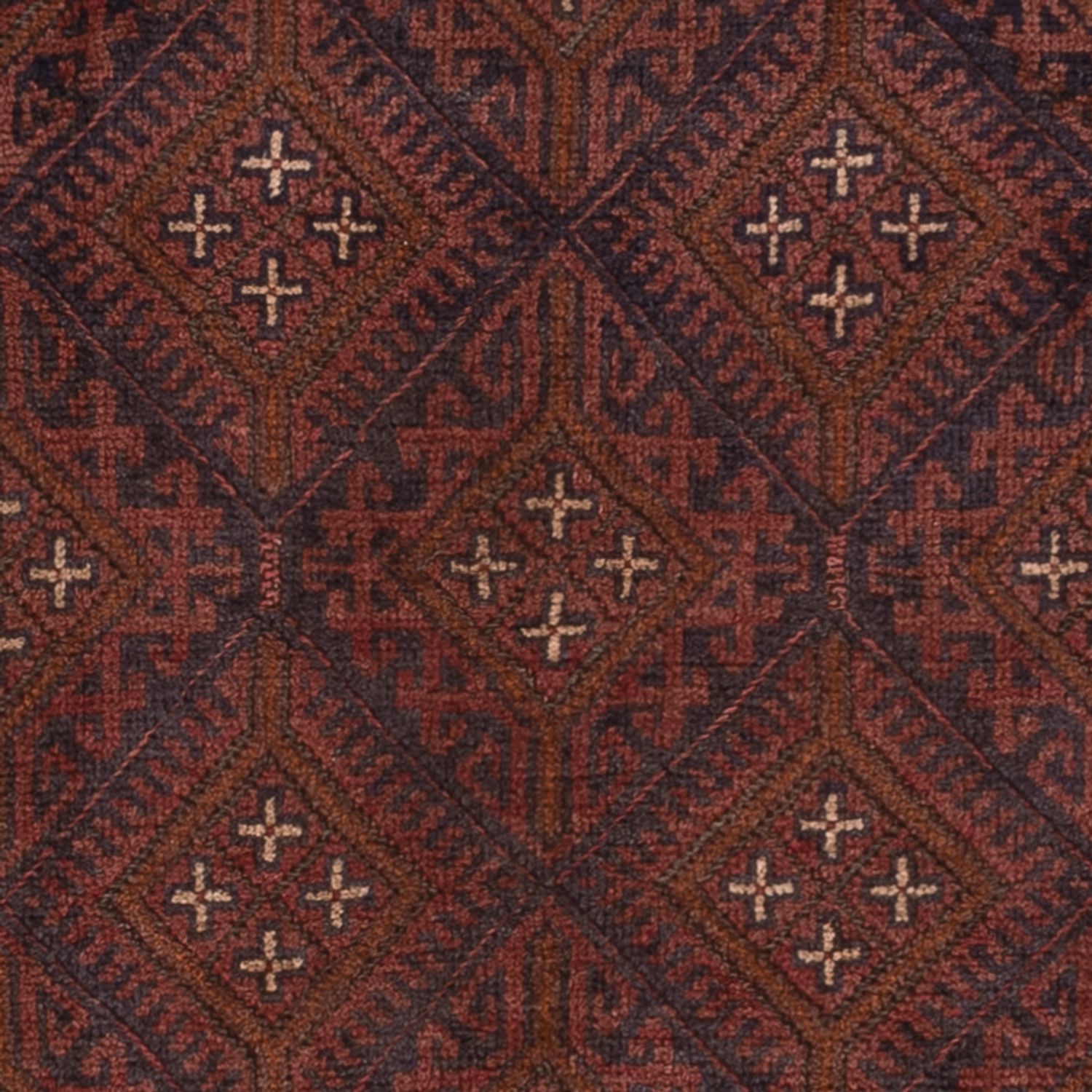 Runner Kelim Rug - Oriental - 188 x 156 cm - dark beige