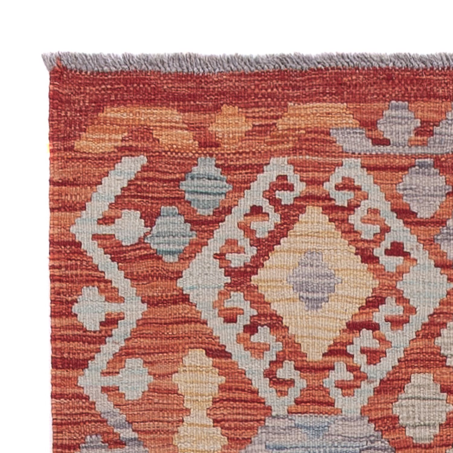 Runner Kelim Rug - Splash - 246 x 84 cm - multicolored