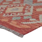 Runner Kelim Rug - Splash - 246 x 84 cm - multicolored