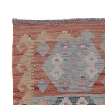 Runner Kelim Rug - Splash - 247 x 85 cm - multicolored
