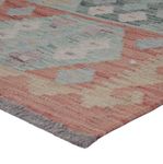 Runner Kelim Rug - Splash - 247 x 85 cm - multicolored