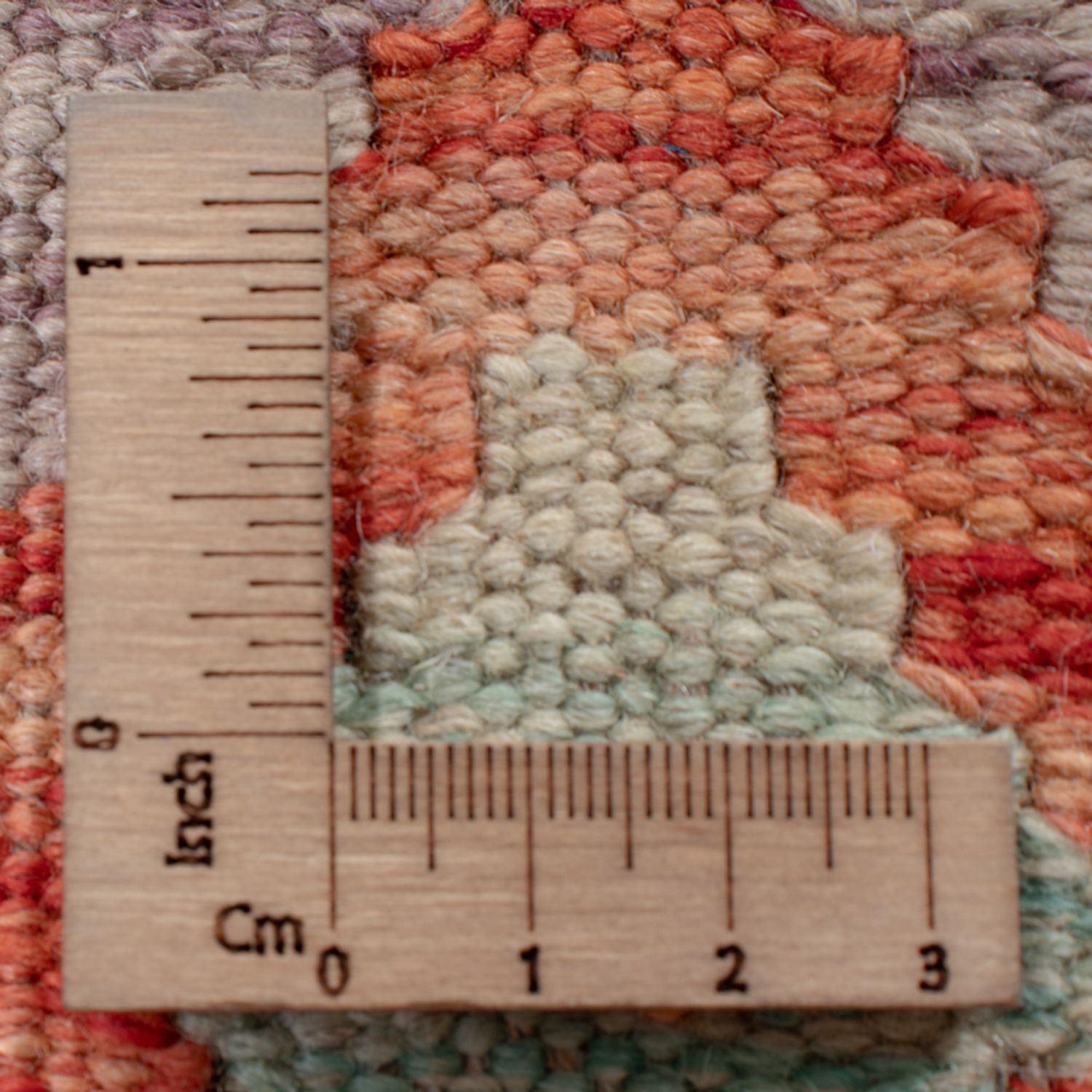 Runner Kelim Rug - Splash - 248 x 88 cm - multicolored