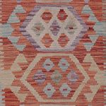 Runner Kelim Rug - Splash - 248 x 88 cm - multicolored