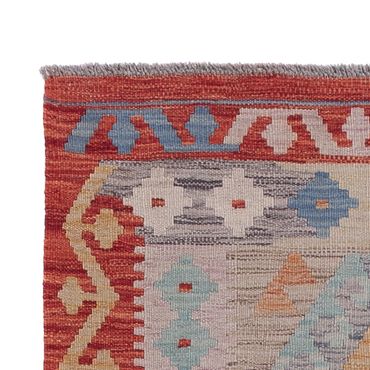 Runner Kelim Rug - Splash - 246 x 83 cm - multicolored