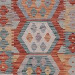 Runner Kelim Rug - Splash - 298 x 82 cm - multicolored