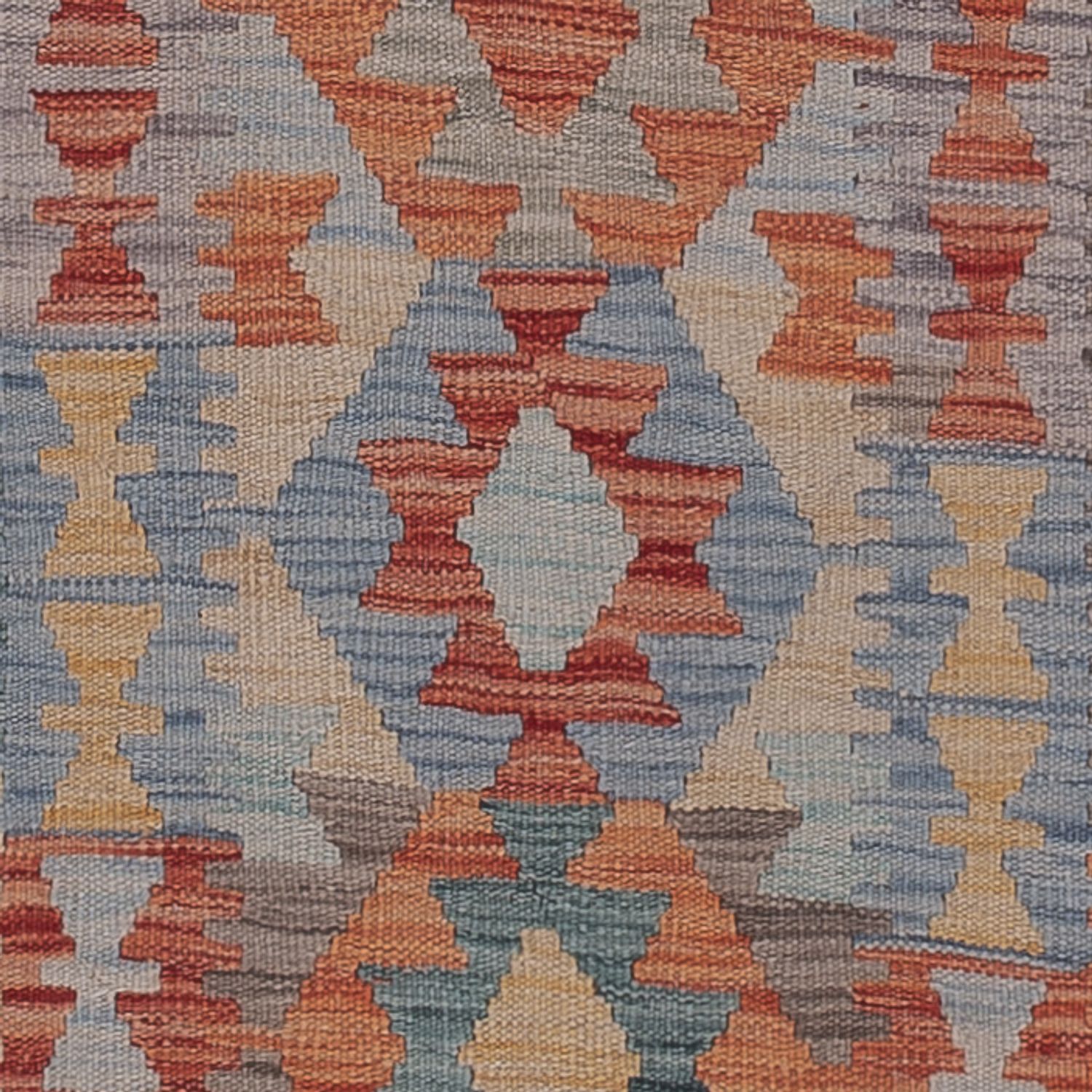 Runner Kelim Rug - Splash - 238 x 73 cm - multicolored