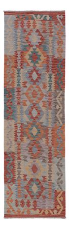 Runner Kelim Rug - Splash - 238 x 73 cm - multicolored
