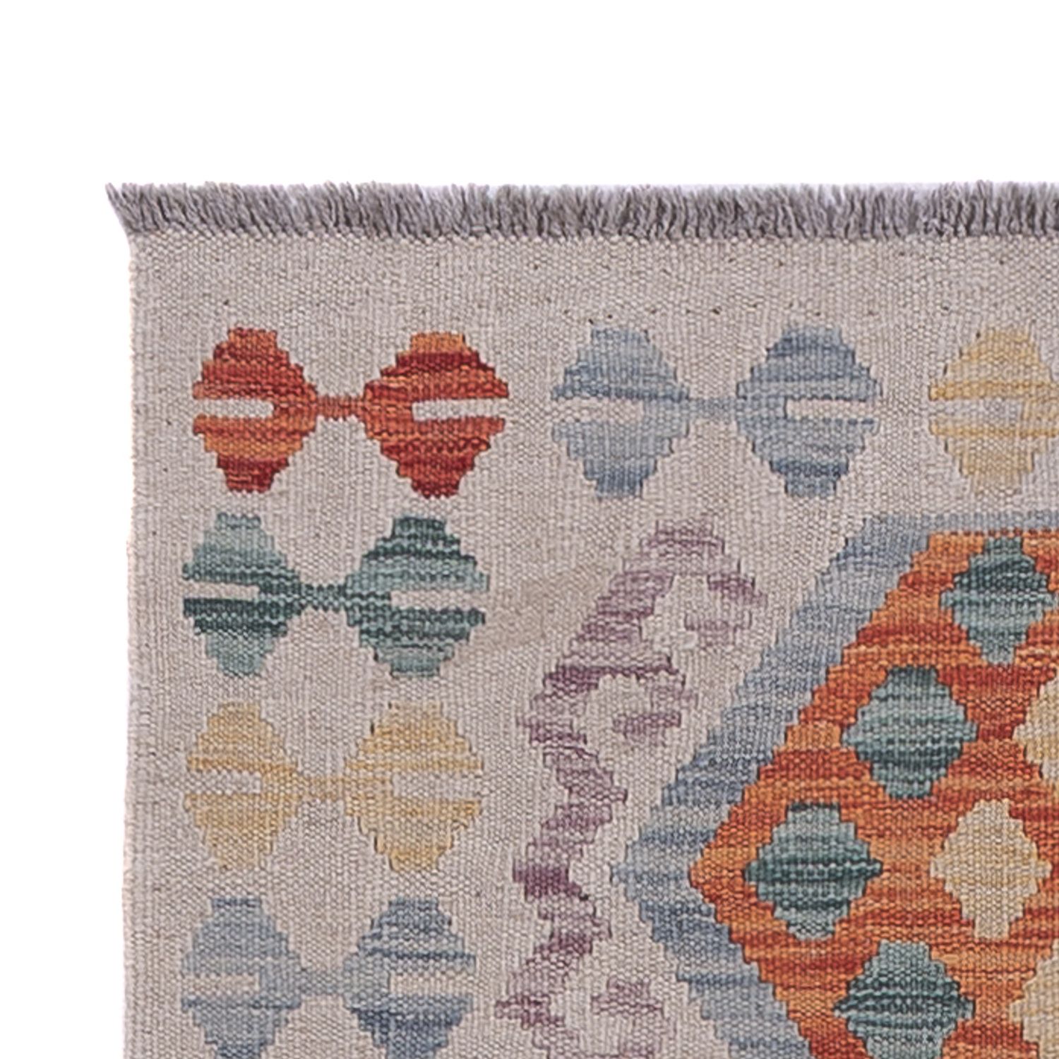 Runner Kelim Rug - Splash - 240 x 80 cm - multicolored