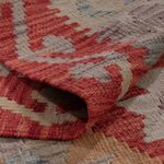 Runner Kelim Rug - Splash - 257 x 85 cm - multicolored