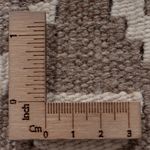 Runner Kelim Rug - Splash - 393 x 81 cm - dark grey