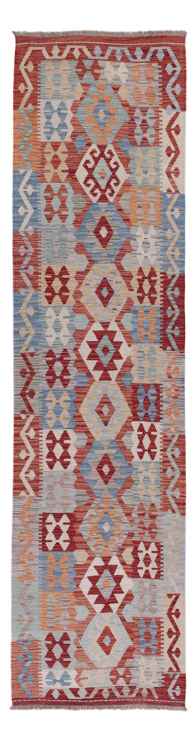 Runner Kelim Rug - Splash - 313 x 80 cm - multicolored