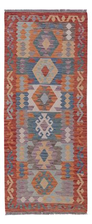 Runner Kelim Rug - Splash - 200 x 80 cm - multicolored