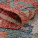 Runner Kelim Rug - Splash - 200 x 80 cm - multicolored