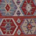 Runner Kelim Rug - Splash - 243 x 83 cm - multicolored