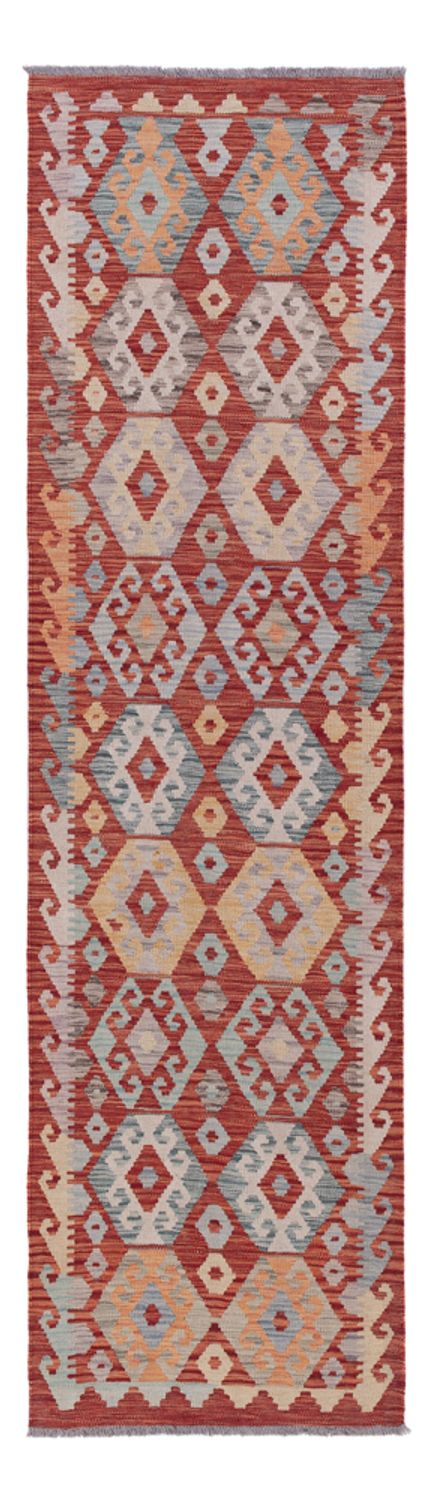Runner Kelim Rug - Splash - 290 x 80 cm - multicolored