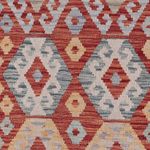 Runner Kelim Rug - Splash - 290 x 80 cm - multicolored