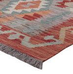 Runner Kelim Rug - Splash - 292 x 79 cm - multicolored