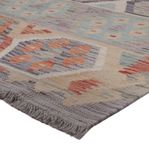 Runner Kelim Rug - Splash - 302 x 79 cm - multicolored