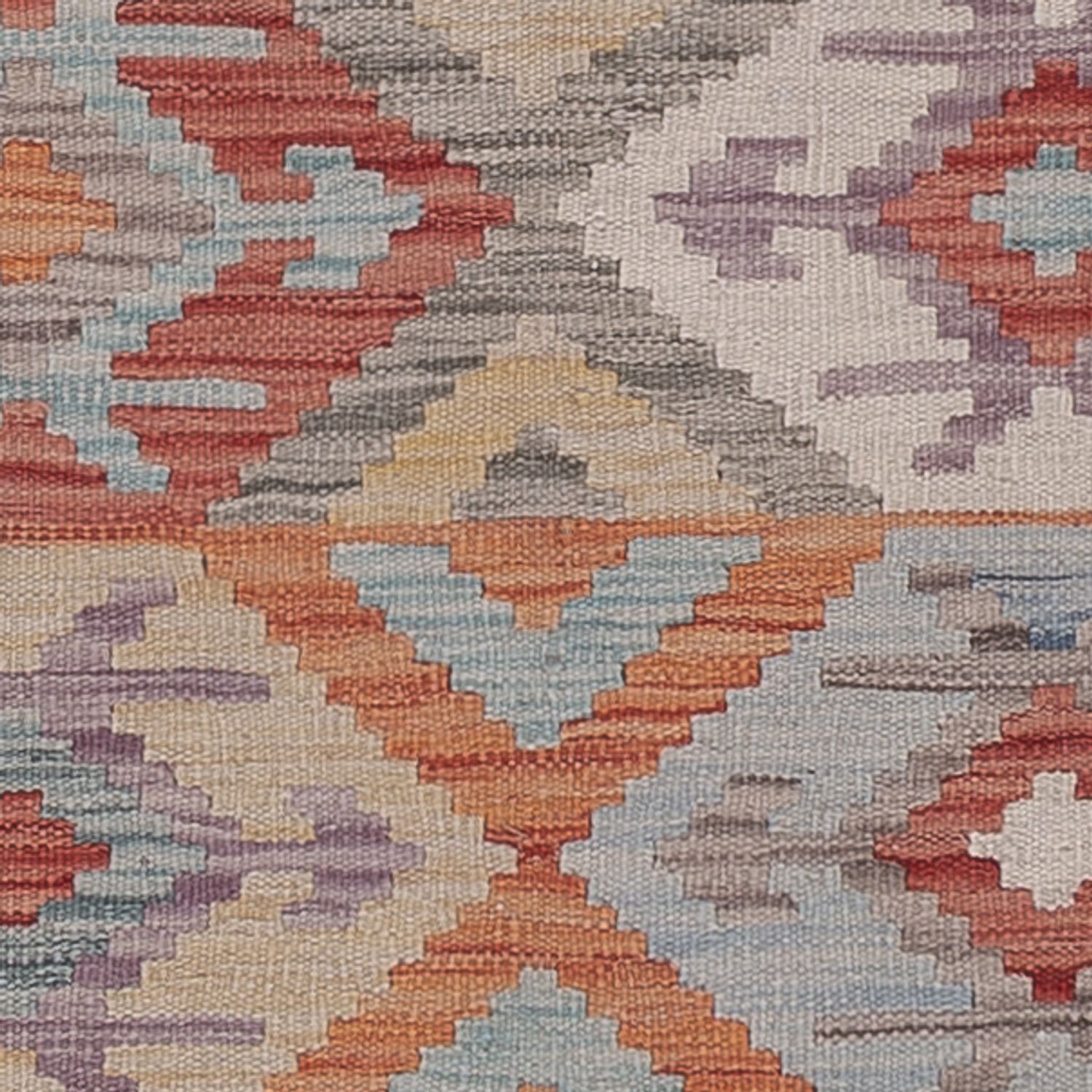 Runner Kelim Rug - Splash - 195 x 82 cm - multicolored