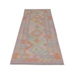 Runner Kelim Rug - Splash - 299 x 81 cm - multicolored