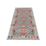 Runner Kelim Rug - Splash - 280 x 79 cm - multicolored