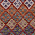 Runner Kelim Rug - Splash - 294 x 81 cm - multicolored