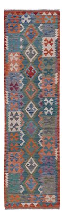 Runner Kelim Rug - Splash - 296 x 83 cm - multicolored