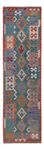 Runner Kelim Rug - Splash - 296 x 83 cm - multicolored