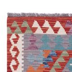 Runner Kelim Rug - Splash - 302 x 82 cm - multicolored
