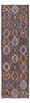Runner Kelim Rug - Splash - 302 x 90 cm - multicolored