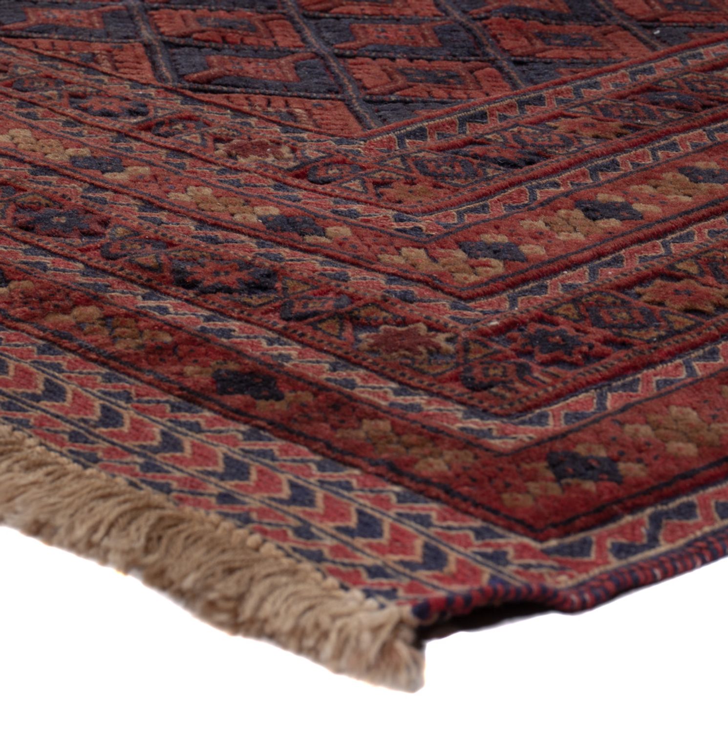 Kelim Rug - Oriental - 198 x 155 cm - dark red