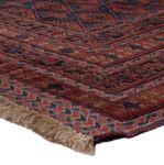 Kelim Rug - Oriental - 198 x 155 cm - dark red