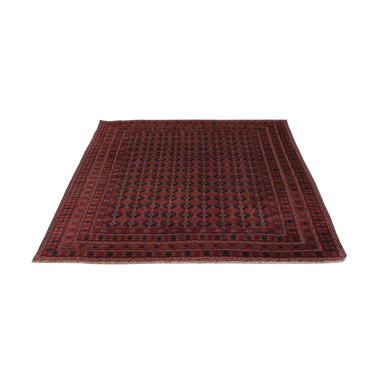 Kelim Rug - Oriental - 190 x 148 cm - dark red
