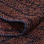 Kelim Rug - Oriental square  - 189 x 156 cm - dark red