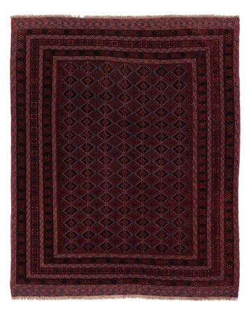 Kelim Rug - Oriental - 186 x 147 cm - dark red