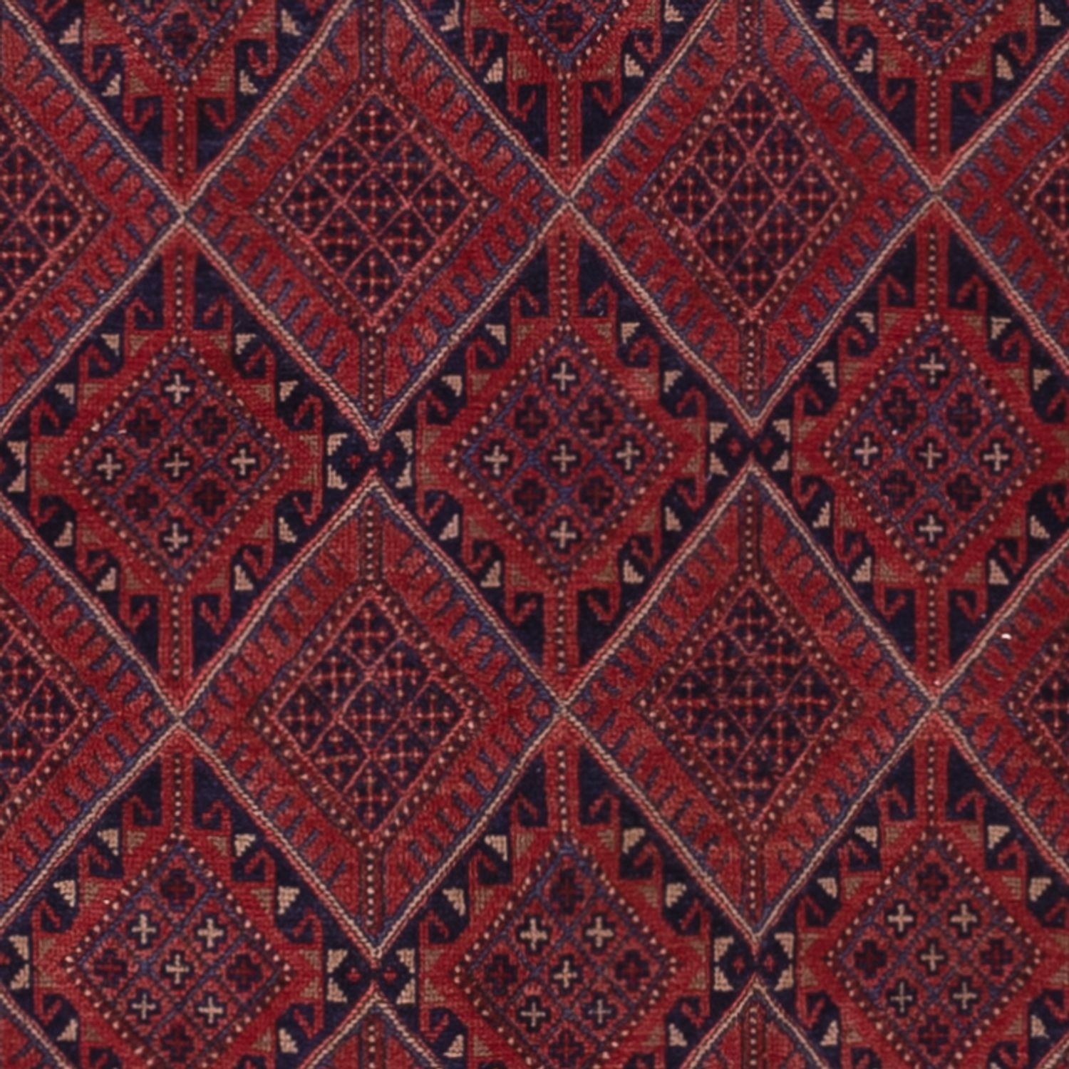 Kelim Rug - Oriental - 190 x 132 cm - dark red