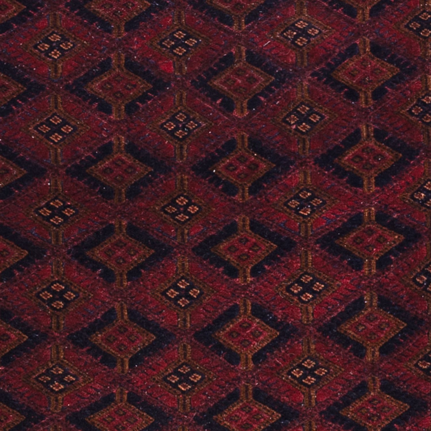 Kelim Rug - Oriental - 198 x 160 cm - dark red