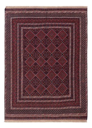 Kelim Rug - Oriental - 196 x 141 cm - dark red