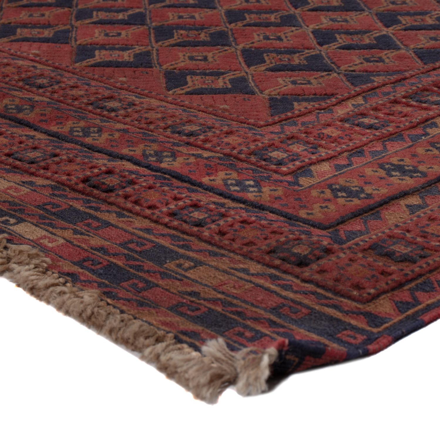Kelim Rug - Oriental - 206 x 160 cm - dark red
