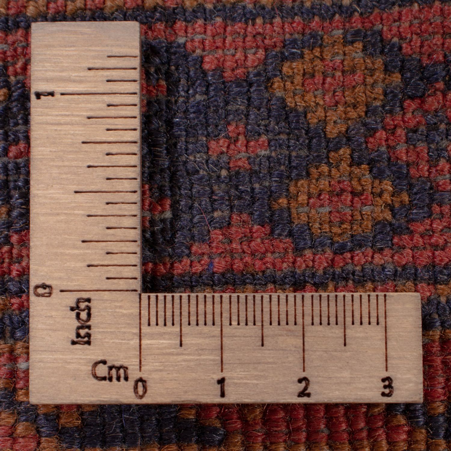 Kelim Rug - Oriental - 193 x 152 cm - dark red